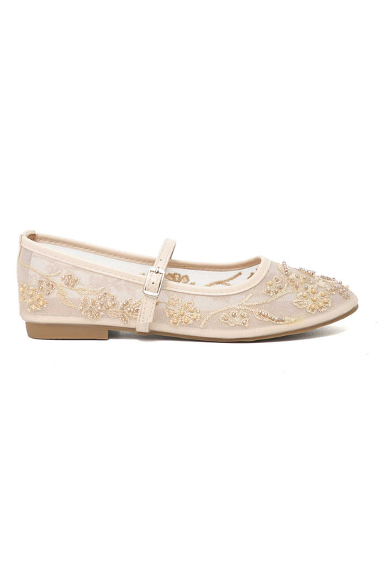 DREAMWEAVE DAISY FLAT-LT/BEIGE