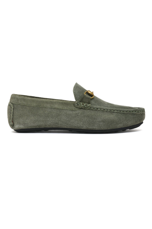 TUSCAN BIT LOAFER – CLASSIC SUEDE-OLIVE