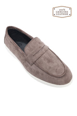 SUEDE STYLE WALKERS-GREY