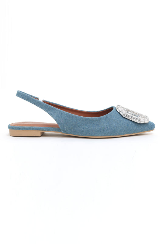 SLINGBACK-JEANS