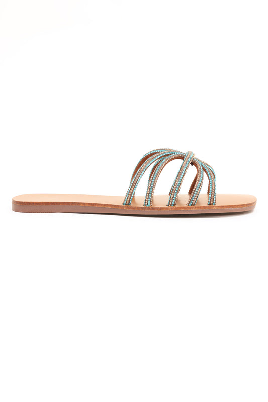 SLEEK STRIDE SLIDE-BLUE