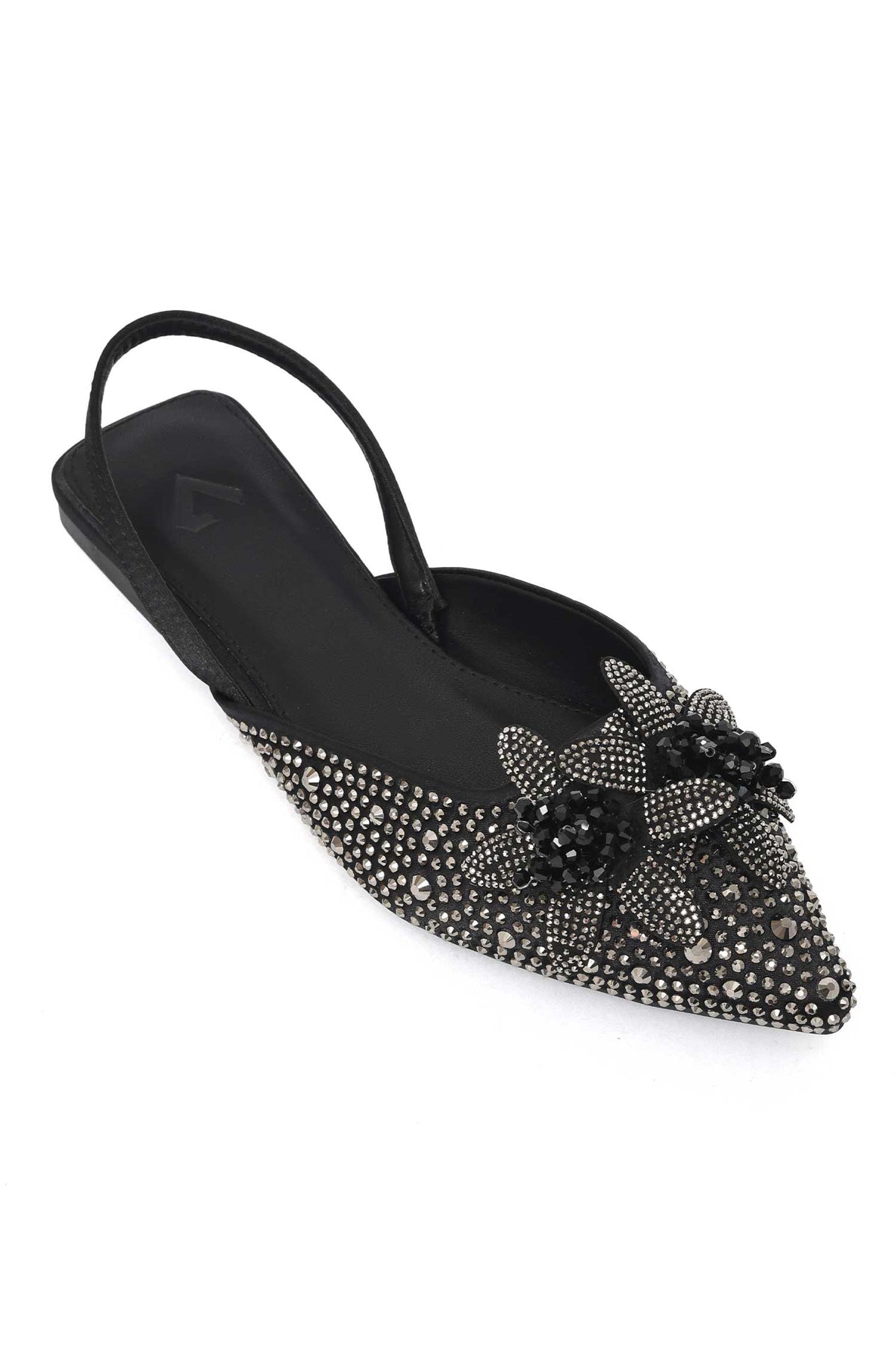 FESTIVE DELICATE SLINGBACK-BLACK