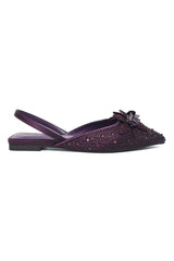 FESTIVE DELICATE SLINGBACK-PURPLE