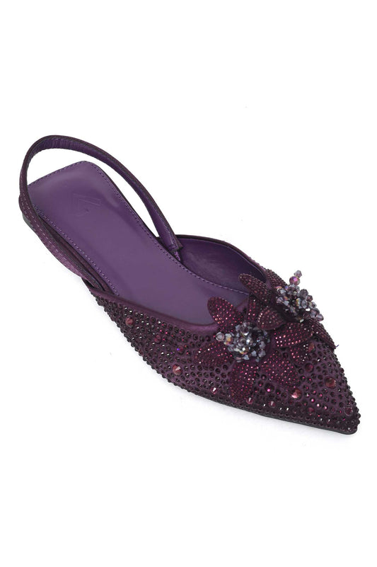 FESTIVE DELICATE SLINGBACK-PURPLE