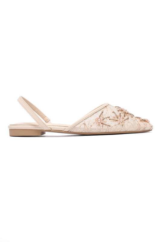 SLINGBACK BALLERINAS-BEIGE