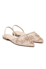SLINGBACK BALLERINAS-BEIGE