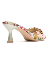 JEWEL CLUSTER FLARE SANDAL-MULTI