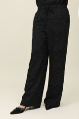 ROSEWELL TEXTURE CO-ORD SET-BLACK