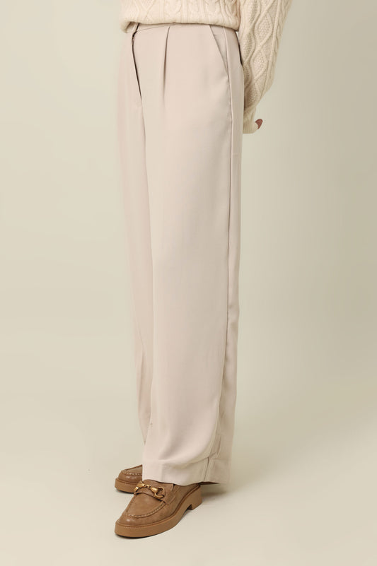 IVY SOFT FRONT BOTTOM-BEIGE