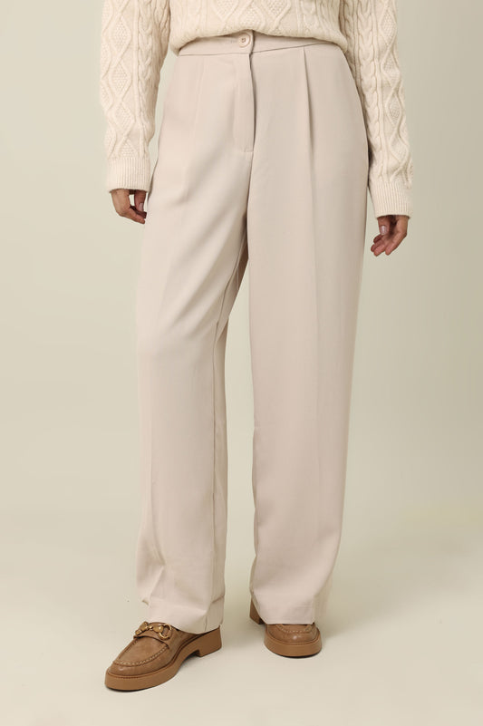 IVY SOFT FRONT BOTTOM-BEIGE