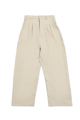 WIDE RELAX TROUSER-BEIGE
