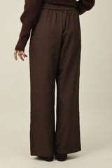 WIDE RELAX TROUSER-COFFEE