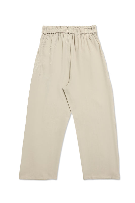 WIDE RELAX TROUSER-BEIGE