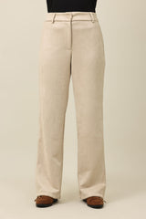 STRAIGHT SHAPE SCULPT BOTTOM-BEIGE