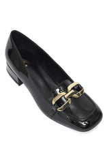 WINTER WALK COURT SHOE-BLACK