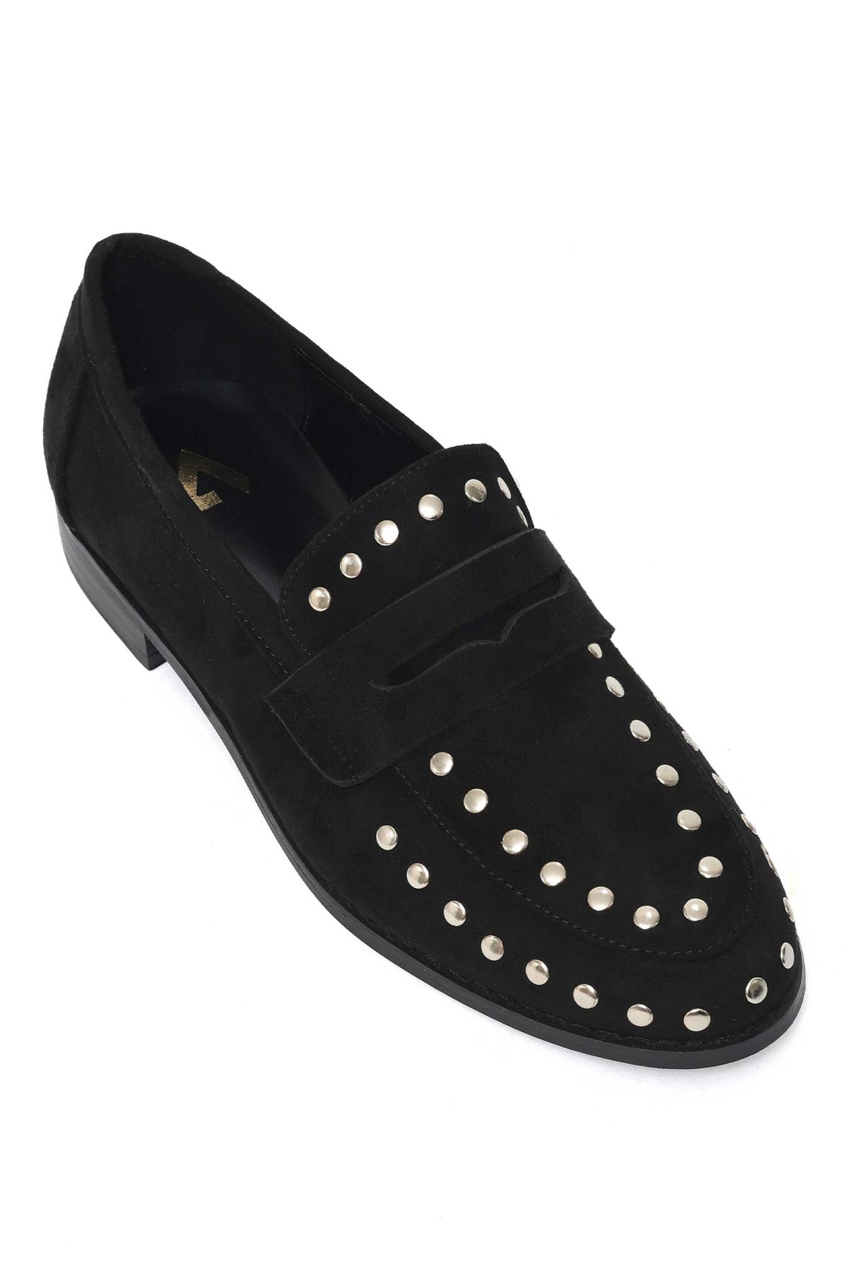 STREET SUEDE LOAFER-BLACK