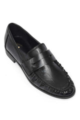 SIGNATURE FOLD LOAFER-BLACK