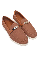 EXECUTIVE PERFORATED LOAFER-CAMEL