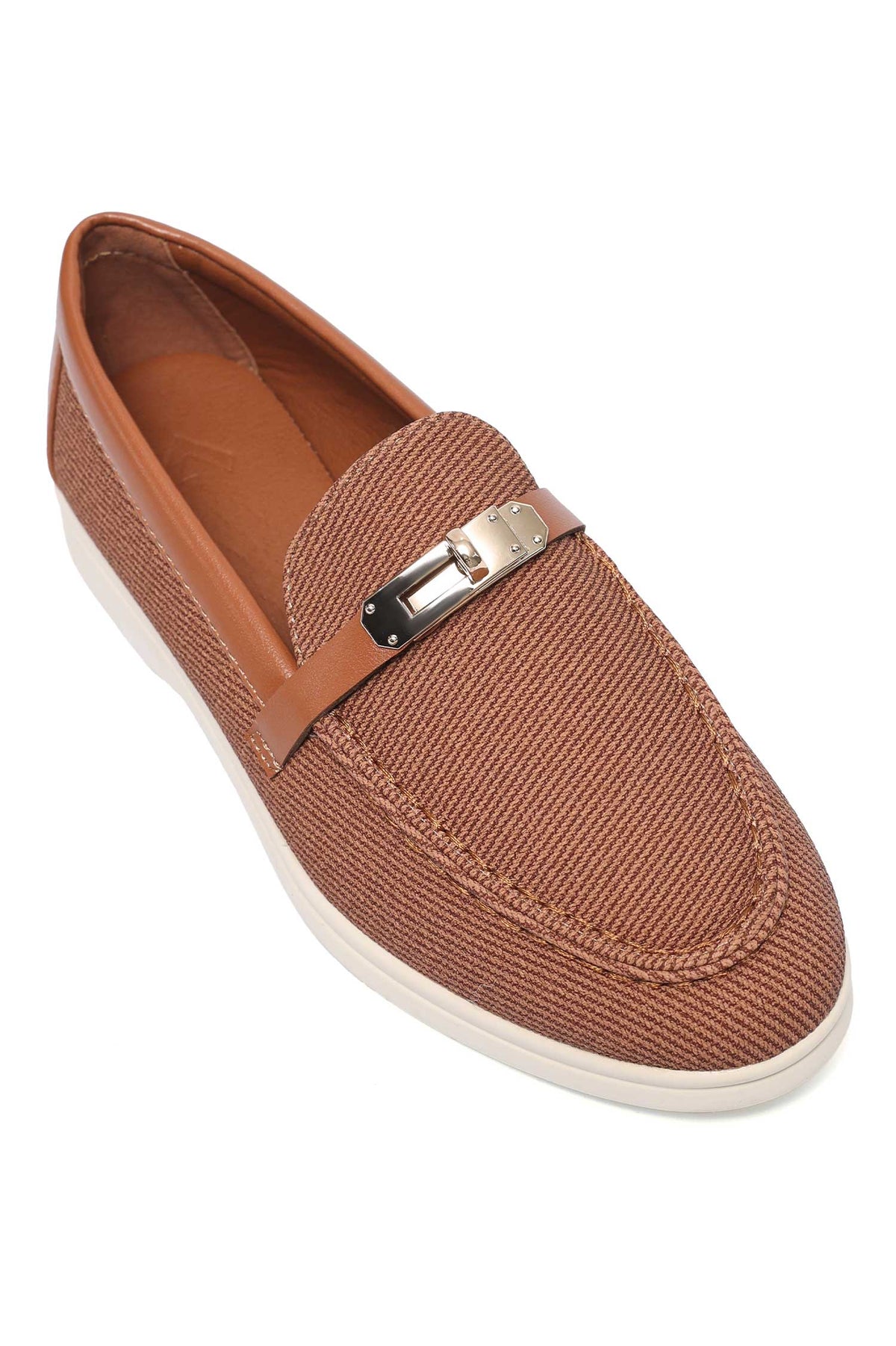 EXECUTIVE PERFORATED LOAFER-CAMEL