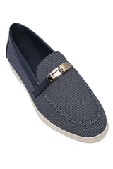 EXECUTIVE PERFORATED LOAFER-NAVY