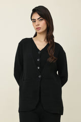 MELLOW EVERYDAY CO-ORD SET-BLACK