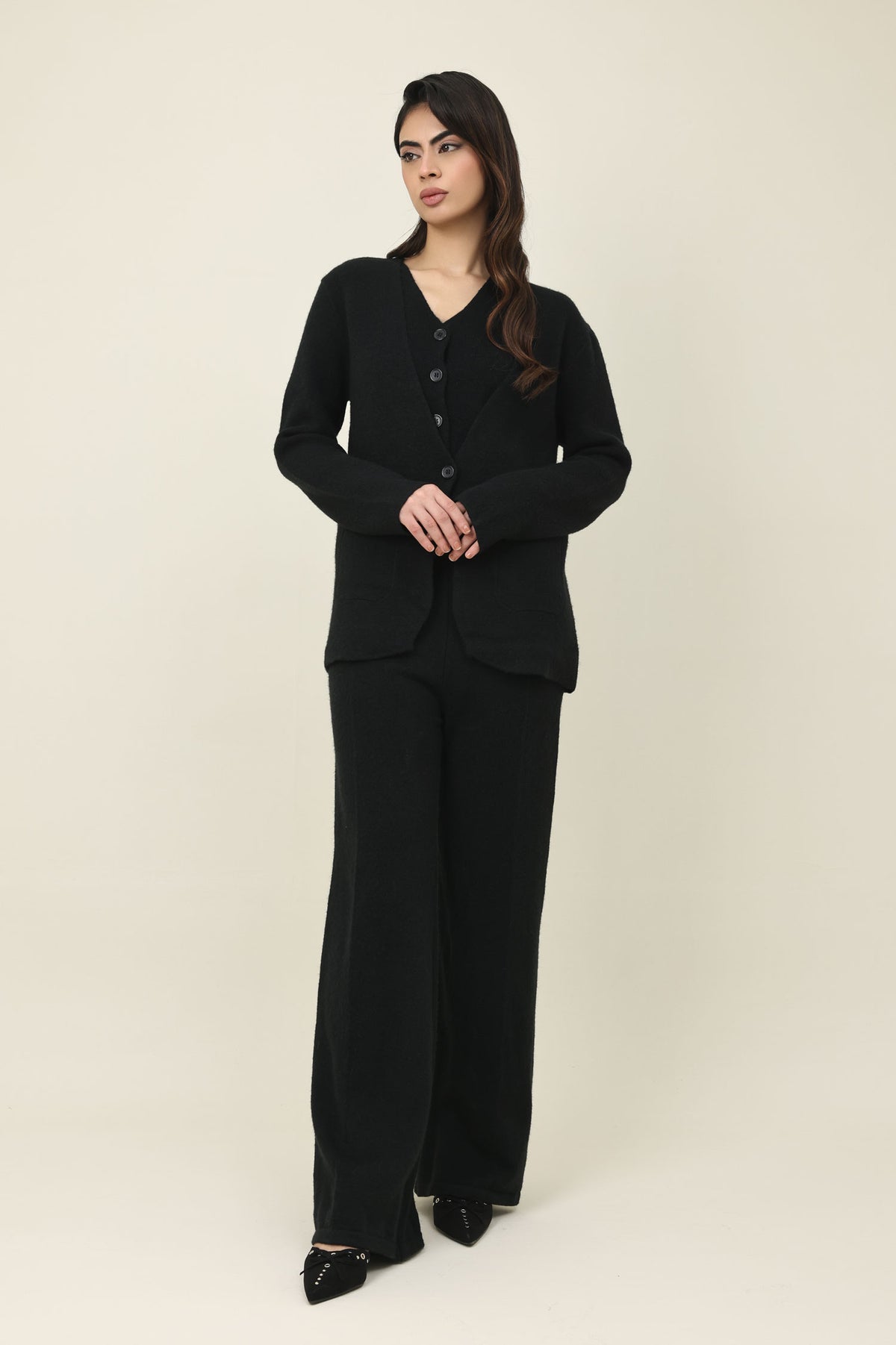 MELLOW EVERYDAY CO-ORD SET-BLACK