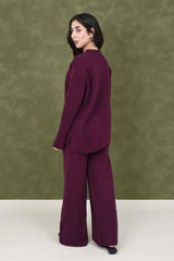 SOFT SHADOW CO-ORD SET-PURPLE