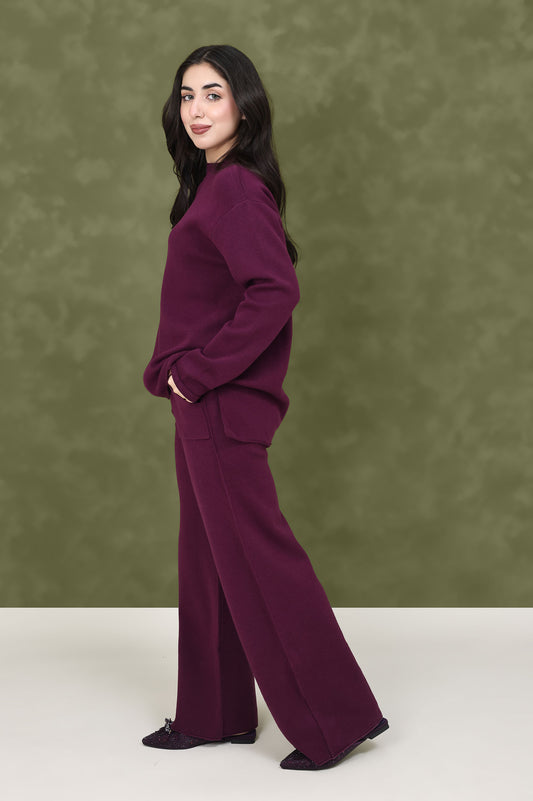 SOFT SHADOW CO-ORD SET-PURPLE