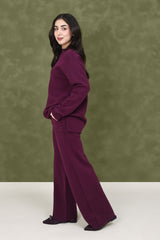 SOFT SHADOW CO-ORD SET-PURPLE