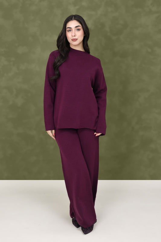 SOFT SHADOW CO-ORD SET-PURPLE