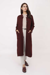 WOOLEN SWEATER-MAROON