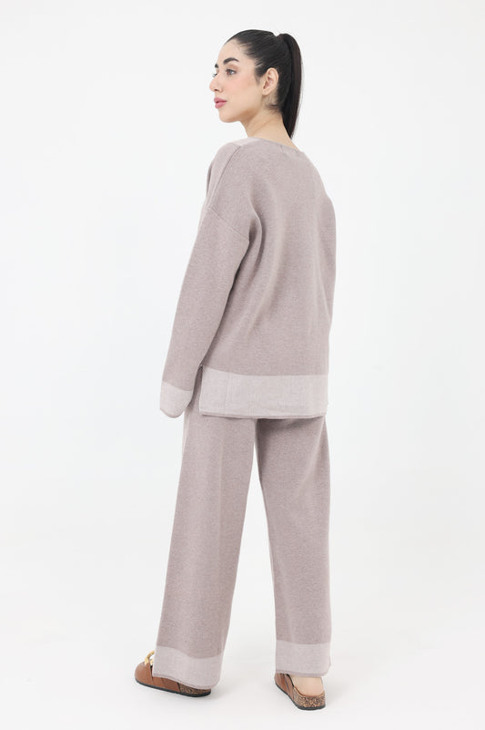 WARM MATCHING SEPARATE-KHAKI