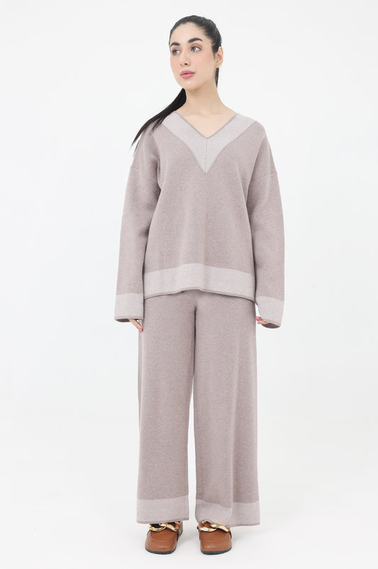 WARM MATCHING SEPARATE-KHAKI