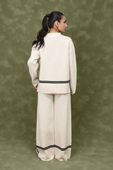STYLE-DRIVEN KNIT CO-ORD SET-BEIGE