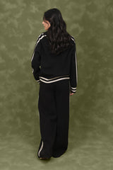 IDEAL LOUNGEWEAR CO-ORD SET-BLACK