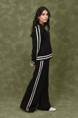 IDEAL LOUNGEWEAR CO-ORD SET-BLACK
