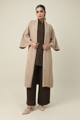 DIVINE CLOUD LONG SWEATER-KHAKI