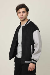 CAMPUS STANCE JACKET-BLACK