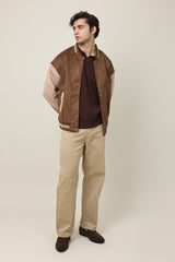 CAMPUS STANCE JACKET-COFFEE