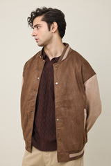 CAMPUS STANCE JACKET-COFFEE