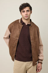 CAMPUS STANCE JACKET-COFFEE