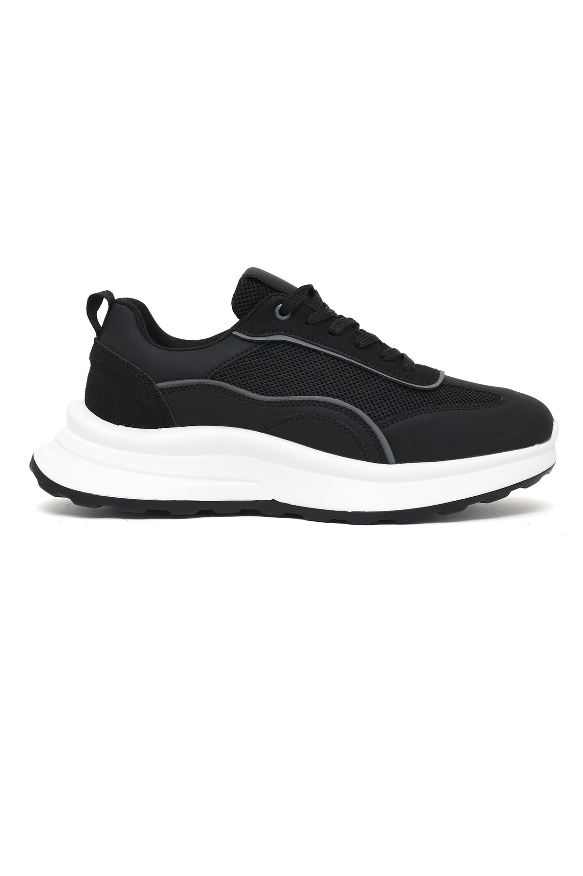 VORTEX TECH LIFT SNEAKER-BLK-GRY