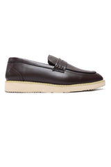 ROYAL MOC TOE LOAFERS-COFFEE
