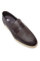 ROYAL MOC TOE LOAFERS-COFFEE