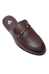 EXECUTIVE MULE LOAFERS-COFFEE