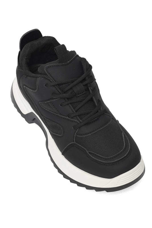 DYNAMIC FLEX SNEAKERS-BLACK