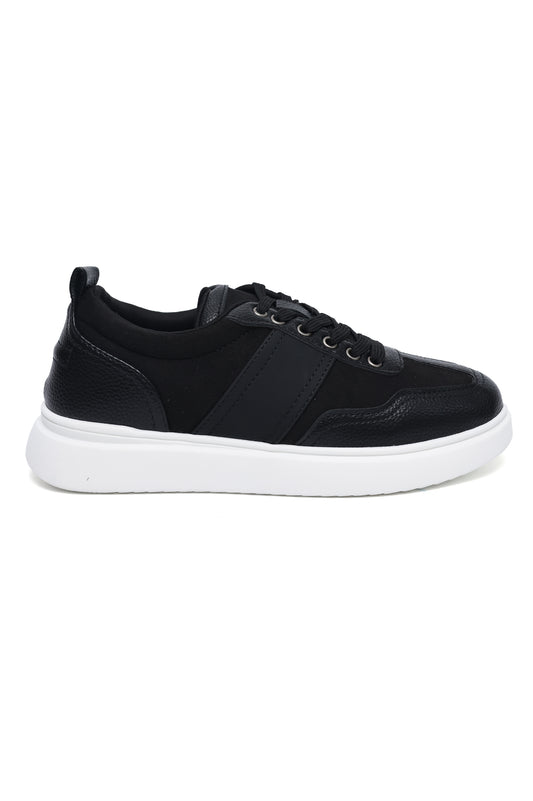 NOVA LACE SNEAKER-BLACK