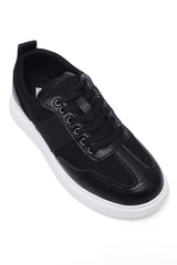 NOVA LACE SNEAKER-BLACK
