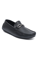 AMALFI CHAIN LINK DRIVING MOCCASIN-BLACK