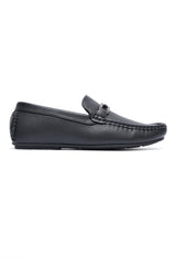 AMALFI CHAIN LINK DRIVING MOCCASIN-BLACK